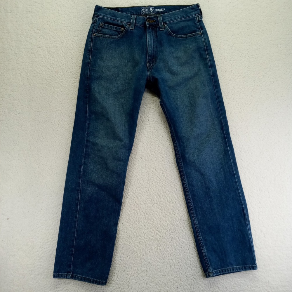 Levi Strauss Signature Regular Fit Men's Blue Denim Jeans W32 L32